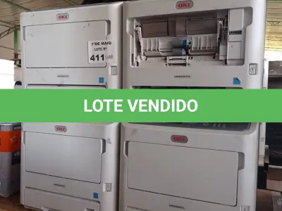 LOTE 411 - 04 IMPRESSORAS MARCAS OKI MODELO MPS5501B PARA RETIRADA DE PEÇAS. (NO ESTADO, LEILÃO NÃO TEM GARANTIA E NEM DEVOLUÇÃO, SUJEITO A POSSÍVEIS AVARIAS VISÍVEIS/OCULTAS E/OU AUSÊNCIA DE COMPONENTES).