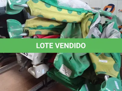 LOTE 325 - 02 BERÇOS DOBRÁVEIS. (NO ESTADO, LEILÃO NÃO TEM GARANTIA E NEM DEVOLUÇÃO, SUJEITO A POSSÍVEIS AVARIAS VISÍVEIS/OCULTAS E/OU AUSÊNCIA DE COMPONENTES).