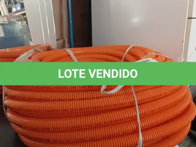 LOTE 236 - 01 ROLO DE MANGUEIRA CORRUGADA. (NO ESTADO, LEILÃO NÃO TEM GARANTIA E NEM DEVOLUÇÃO, SUJEITO A POSSÍVEIS AVARIAS VISÍVEIS/OCULTAS E/OU AUSÊNCIA DE COMPONENTES).