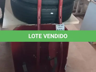 LOTE 372 - 03 PEÇAS PARA CARRINHO DE MÃO. (NO ESTADO, LEILÃO NÃO TEM GARANTIA E NEM DEVOLUÇÃO, SUJEITO A POSSÍVEIS AVARIAS VISÍVEIS/OCULTAS E/OU AUSÊNCIA DE COMPONENTES).