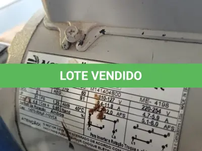 LOTE 268 - 01 MAQUINA DESENTUPIDORA FPF 50 (NO ESTADO, LEILÃO NÃO TEM GARANTIA E NEM DEVOLUÇÃO, SUJEITO A POSSÍVEIS AVARIAS VISÍVEIS/OCULTAS E/OU AUSÊNCIA DE COMPONENTES).