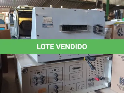 LOTE 403 - 03 EQUIPAMENTOS ELETRÔNICOS DIVERSOS. (NO ESTADO, LEILÃO NÃO TEM GARANTIA E NEM DEVOLUÇÃO, SUJEITO A POSSÍVEIS AVARIAS VISÍVEIS/OCULTAS E/OU AUSÊNCIA DE COMPONENTES).