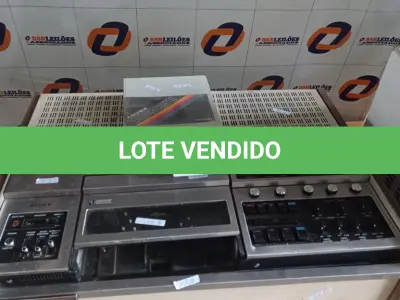 LOTE 349 - 01 APARELHO DE VÍDEO CASSETE RECORDER MARCA SONY VO-2600. (NO ESTADO, LEILÃO NÃO TEM GARANTIA E NEM DEVOLUÇÃO, SUJEITO A POSSÍVEIS AVARIAS VISÍVEIS/OCULTAS E/OU AUSÊNCIA DE COMPONENTES).