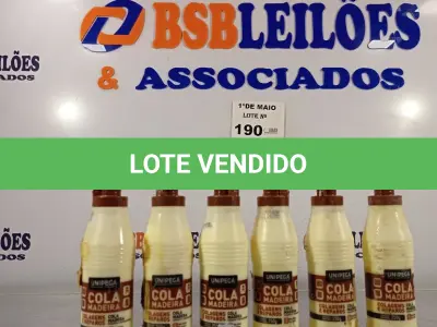 LOTE 190 - 06 TUBOS DE COLA PARA MADEIRA 250G. (NO ESTADO, LEILÃO NÃO TEM GARANTIA E NEM DEVOLUÇÃO, SUJEITO A POSSÍVEIS AVARIAS VISÍVEIS/OCULTAS E/OU AUSÊNCIA DE COMPONENTES).