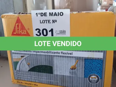 LOTE 301 - 01 CAIXA DE SIKA TOP FLEX, REVESTIMENTO IMPERMEABILIZANTE FLEXÍVEL. (NO ESTADO, LEILÃO NÃO TEM GARANTIA E NEM DEVOLUÇÃO, SUJEITO A POSSÍVEIS AVARIAS VISÍVEIS/OCULTAS E/OU AUSÊNCIA DE COMPONENTES).