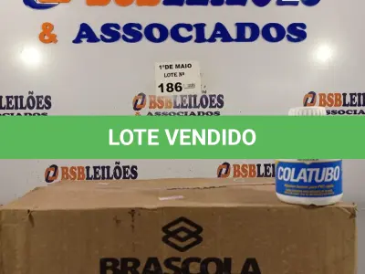 LOTE 186 - 15 TUBOS DE ADESIVO INCOLOR PARA PVC RÍGIDO 175G. (NO ESTADO, LEILÃO NÃO TEM GARANTIA E NEM DEVOLUÇÃO, SUJEITO A POSSÍVEIS AVARIAS VISÍVEIS/OCULTAS E/OU AUSÊNCIA DE COMPONENTES).
