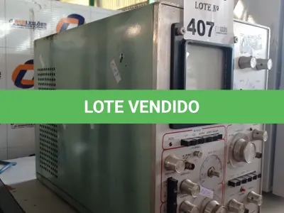 LOTE 407 - 01 OSCILOSCÓPIO MODELO 704. (NO ESTADO, LEILÃO NÃO TEM GARANTIA E NEM DEVOLUÇÃO, SUJEITO A POSSÍVEIS AVARIAS VISÍVEIS/OCULTAS E/OU AUSÊNCIA DE COMPONENTES).