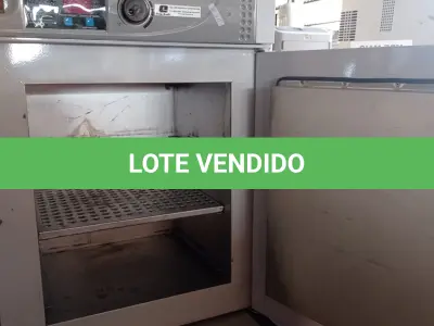 LOTE 408 - 01 ESTUFA. (NO ESTADO, LEILÃO NÃO TEM GARANTIA E NEM DEVOLUÇÃO, SUJEITO A POSSÍVEIS AVARIAS VISÍVEIS/OCULTAS E/OU AUSÊNCIA DE COMPONENTES).