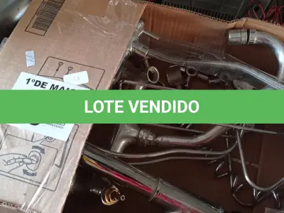 LOTE 429 - 02 TORNEIRAS EM METAL E VÁRIOS ACESSÓRIOS MARCAS E MODELOS DIVERSOS. (NO ESTADO, LEILÃO NÃO TEM GARANTIA E NEM DEVOLUÇÃO, SUJEITO A POSSÍVEIS AVARIAS VISÍVEIS/OCULTAS E/OU AUSÊNCIA DE COMPONENTES).