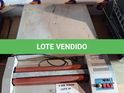 LOTE 488 - 01 GAVETA PARA CAIXA E 01 PLASTIFICADORA DE DOCUMENTOS. (NO ESTADO, LEILÃO NÃO TEM GARANTIA E NEM DEVOLUÇÃO, SUJEITO A POSSÍVEIS AVARIAS VISÍVEIS/OCULTAS E/OU AUSÊNCIA DE COMPONENTES).