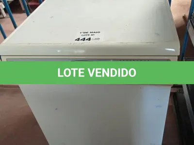 LOTE 444 - 01 LAVA LOUÇAS MARCA BRASTEMP. (NO ESTADO, LEILÃO NÃO TEM GARANTIA E NEM DEVOLUÇÃO, SUJEITO A POSSÍVEIS AVARIAS VISÍVEIS/OCULTAS E/OU AUSÊNCIA DE COMPONENTES).