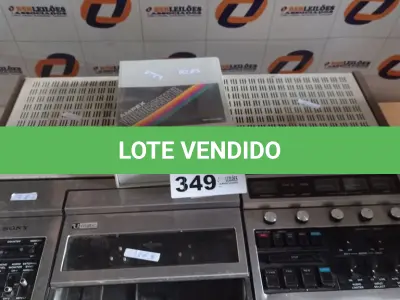 LOTE 349 - 01 APARELHO DE VÍDEO CASSETE RECORDER MARCA SONY VO-2600. (NO ESTADO, LEILÃO NÃO TEM GARANTIA E NEM DEVOLUÇÃO, SUJEITO A POSSÍVEIS AVARIAS VISÍVEIS/OCULTAS E/OU AUSÊNCIA DE COMPONENTES).