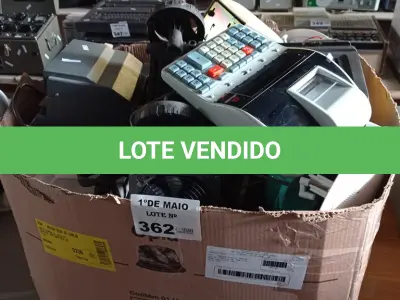 LOTE 362 - 01 LOTE COM MATERIAIS DIVERSOS. (NO ESTADO, LEILÃO NÃO TEM GARANTIA E NEM DEVOLUÇÃO, SUJEITO A POSSÍVEIS AVARIAS VISÍVEIS/OCULTAS E/OU AUSÊNCIA DE COMPONENTES).