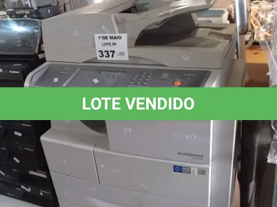 LOTE 337 - 01 IMPRESSORA MULTIFUNCIONAL MARCA SAMSUNG MODELO 6555NX. (NO ESTADO, LEILÃO NÃO TEM GARANTIA E NEM DEVOLUÇÃO, SUJEITO A POSSÍVEIS AVARIAS VISÍVEIS/OCULTAS E/OU AUSÊNCIA DE COMPONENTES).
