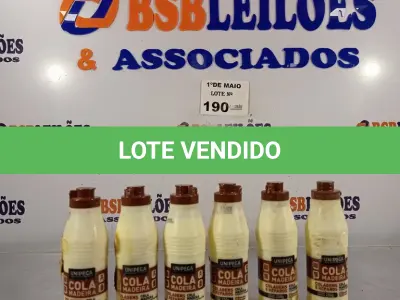 LOTE 190 - 06 TUBOS DE COLA PARA MADEIRA 250G. (NO ESTADO, LEILÃO NÃO TEM GARANTIA E NEM DEVOLUÇÃO, SUJEITO A POSSÍVEIS AVARIAS VISÍVEIS/OCULTAS E/OU AUSÊNCIA DE COMPONENTES).