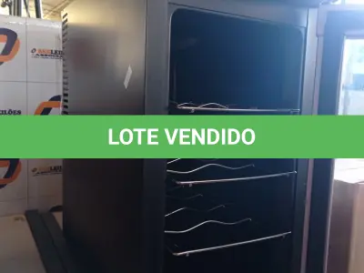 LOTE 418 - 01 ADEGA MARCA DYNASTY 220V. (NO ESTADO, LEILÃO NÃO TEM GARANTIA E NEM DEVOLUÇÃO, SUJEITO A POSSÍVEIS AVARIAS VISÍVEIS/OCULTAS E/OU AUSÊNCIA DE COMPONENTES).