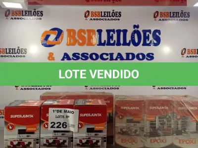 LOTE 226 - 09 KG DE REJUNTAMENTO EPÓXI SUPER JUNTA. (NO ESTADO, LEILÃO NÃO TEM GARANTIA E NEM DEVOLUÇÃO, SUJEITO A POSSÍVEIS AVARIAS VISÍVEIS/OCULTAS E/OU AUSÊNCIA DE COMPONENTES).
