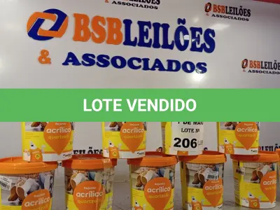 LOTE 206 - 10 KG DE REJUNTE ACRÍLICO QUARTZOLIT. (NO ESTADO, LEILÃO NÃO TEM GARANTIA E NEM DEVOLUÇÃO, SUJEITO A POSSÍVEIS AVARIAS VISÍVEIS/OCULTAS E/OU AUSÊNCIA DE COMPONENTES).