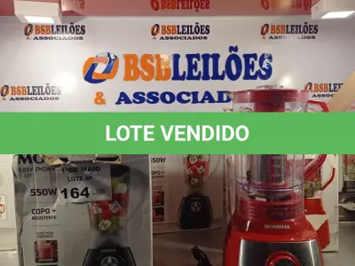 LOTE 164 - 05 LIQUIDIFICADORES MARCAS E MODELOS DIVERSOS. (NO ESTADO, LEILÃO NÃO TEM GARANTIA E NEM DEVOLUÇÃO, SUJEITO A POSSÍVEIS AVARIAS VISÍVEIS/OCULTAS E/OU AUSÊNCIA DE COMPONENTES).