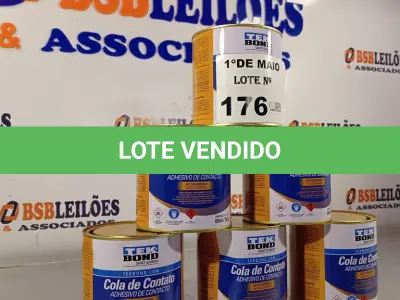 LOTE 176 - 06 LATAS DE COLA DE CONTATO TEK BOND 750G. (NO ESTADO, LEILÃO NÃO TEM GARANTIA E NEM DEVOLUÇÃO, SUJEITO A POSSÍVEIS AVARIAS VISÍVEIS/OCULTAS E/OU AUSÊNCIA DE COMPONENTES).