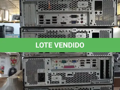 LOTE 365 - 06 CPU’S PARA RETIRADA DE PEÇAS. (NO ESTADO, LEILÃO NÃO TEM GARANTIA E NEM DEVOLUÇÃO, SUJEITO A POSSÍVEIS AVARIAS VISÍVEIS/OCULTAS E/OU AUSÊNCIA DE COMPONENTES).
