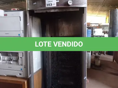 LOTE 353 - 01 ASSADEIRA MULTIUSO A GÁS. (NO ESTADO, LEILÃO NÃO TEM GARANTIA E NEM DEVOLUÇÃO, SUJEITO A POSSÍVEIS AVARIAS VISÍVEIS/OCULTAS E/OU AUSÊNCIA DE COMPONENTES).