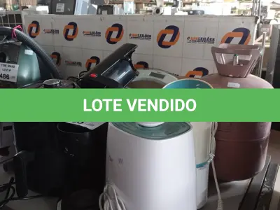 LOTE 485 - 02 UMIDIFICADORES DE AR, 02 CAFETEIRAS, 01 AIR FRY, 01 BOTIJÃO DE GÁS R22 VAZIO, 01 BALANÇA DE USO DOMÉSTICO E VÁRIAS PEÇAS PARA ESPREMEDORES DE CITRUS INCOMPLETOS. (NO ESTADO, LEILÃO NÃO TEM GARANTIA E NEM DEVOLUÇÃO, SUJEITO A POSSÍVEIS AVARIAS VISÍVEIS/OCULTAS E/OU AUSÊNCIA DE COMPONENTES).