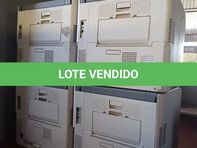 LOTE 411 - 04 IMPRESSORAS MARCAS OKI MODELO MPS5501B PARA RETIRADA DE PEÇAS. (NO ESTADO, LEILÃO NÃO TEM GARANTIA E NEM DEVOLUÇÃO, SUJEITO A POSSÍVEIS AVARIAS VISÍVEIS/OCULTAS E/OU AUSÊNCIA DE COMPONENTES).