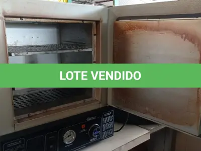 LOTE 277 - 01 ESTUFA. (NO ESTADO, LEILÃO NÃO TEM GARANTIA E NEM DEVOLUÇÃO, SUJEITO A POSSÍVEIS AVARIAS VISÍVEIS/OCULTAS E/OU AUSÊNCIA DE COMPONENTES).