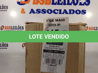 LOTE 415 - 12 TUBOS DE ESPUMA PU MULTIUSO TYTAN. (NO ESTADO, LEILÃO NÃO TEM GARANTIA E NEM DEVOLUÇÃO, SUJEITO A POSSÍVEIS AVARIAS VISÍVEIS/OCULTAS E/OU AUSÊNCIA DE COMPONENTES).
