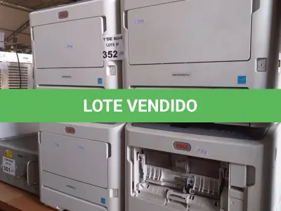 LOTE 352 - 04 IMPRESSORAS MARCAS OKI MODELO MPS5501B PARA RETIRADA DE PEÇAS. (NO ESTADO, LEILÃO NÃO TEM GARANTIA E NEM DEVOLUÇÃO, SUJEITO A POSSÍVEIS AVARIAS VISÍVEIS/OCULTAS E/OU AUSÊNCIA DE COMPONENTES).