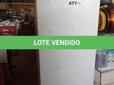 LOTE 477 - 01 GELADEIRA MARCA CÔNSUL 220V. (NO ESTADO, LEILÃO NÃO TEM GARANTIA E NEM DEVOLUÇÃO, SUJEITO A POSSÍVEIS AVARIAS VISÍVEIS/OCULTAS E/OU AUSÊNCIA DE COMPONENTES).