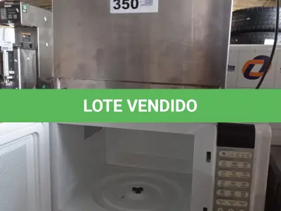 LOTE 350 - 01 REFRESQUEIRA MARCA IBBL E 01 MICRO-ONDAS MARCAS E MODELOS DIVERSOS INCOMPLETOS.  (NO ESTADO, LEILÃO NÃO TEM GARANTIA E NEM DEVOLUÇÃO, SUJEITO A POSSÍVEIS AVARIAS VISÍVEIS/OCULTAS E/OU AUSÊNCIA DE COMPONENTES).