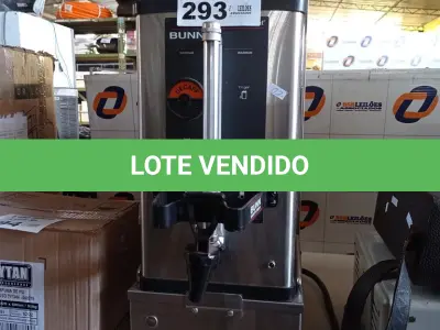 LOTE 293 - 01 CAFETEIRA INDUSTRIAL. (NO ESTADO, LEILÃO NÃO TEM GARANTIA E NEM DEVOLUÇÃO, SUJEITO A POSSÍVEIS AVARIAS VISÍVEIS/OCULTAS E/OU AUSÊNCIA DE COMPONENTES).