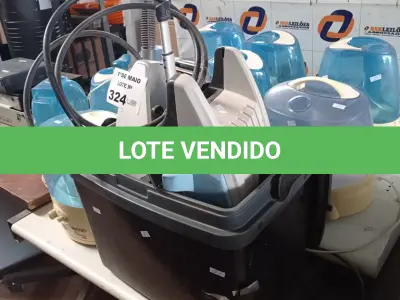 LOTE 324 - 01 LAVADORA DE ALTA PRESSÃO, VÁRIOS UMIDIFICADORES, 01 TORRADEIRA E 01 COOLER COM AVARIAS MARCAS E MODELOS DIVERSOS PARA RETIRADA DE PEÇAS. (NO ESTADO, LEILÃO NÃO TEM GARANTIA E NEM DEVOLUÇÃO, SUJEITO A POSSÍVEIS AVARIAS VISÍVEIS/OCULTAS E/OU AUSÊNCIA DE COMPONENTES).