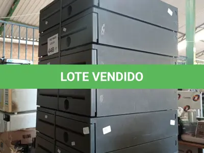 LOTE 448 - 08 GAVETAS PARA CAIXA DE SUPERMERCADO. (NO ESTADO, LEILÃO NÃO TEM GARANTIA E NEM DEVOLUÇÃO, SUJEITO A POSSÍVEIS AVARIAS VISÍVEIS/OCULTAS E/OU AUSÊNCIA DE COMPONENTES).
