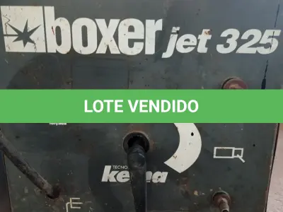 LOTE 479 - 01 MÁQUINA DE SOLDA BOXER JET 325 INCOMPLETA.  (NO ESTADO, LEILÃO NÃO TEM GARANTIA E NEM DEVOLUÇÃO, SUJEITO A POSSÍVEIS AVARIAS VISÍVEIS/OCULTAS E/OU AUSÊNCIA DE COMPONENTES).