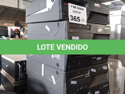 LOTE 365 - 06 CPU’S PARA RETIRADA DE PEÇAS. (NO ESTADO, LEILÃO NÃO TEM GARANTIA E NEM DEVOLUÇÃO, SUJEITO A POSSÍVEIS AVARIAS VISÍVEIS/OCULTAS E/OU AUSÊNCIA DE COMPONENTES).