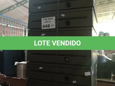 LOTE 448 - 08 GAVETAS PARA CAIXA DE SUPERMERCADO. (NO ESTADO, LEILÃO NÃO TEM GARANTIA E NEM DEVOLUÇÃO, SUJEITO A POSSÍVEIS AVARIAS VISÍVEIS/OCULTAS E/OU AUSÊNCIA DE COMPONENTES).