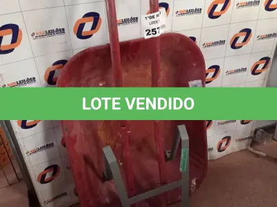 LOTE 257 - 03 PEÇAS PARA CARRINHO DE MÃO. (NO ESTADO, LEILÃO NÃO TEM GARANTIA E NEM DEVOLUÇÃO, SUJEITO A POSSÍVEIS AVARIAS VISÍVEIS/OCULTAS E/OU AUSÊNCIA DE COMPONENTES).