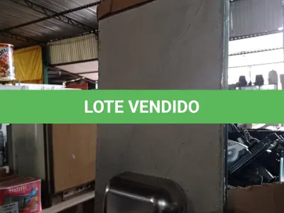 LOTE 338 - 01 PIA EM AÇO INOX CIMENTADA MEDINDO 1,80M X 0,53CM. (NO ESTADO, LEILÃO NÃO TEM GARANTIA E NEM DEVOLUÇÃO, SUJEITO A POSSÍVEIS AVARIAS VISÍVEIS/OCULTAS E/OU AUSÊNCIA DE COMPONENTES).