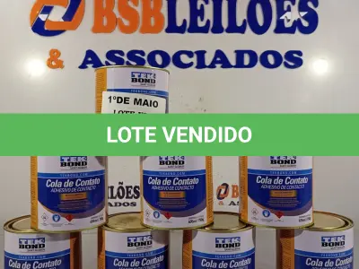 LOTE 334 - 08 LATAS DE COLA DE CONTATO TEK BOND 750G. (NO ESTADO, LEILÃO NÃO TEM GARANTIA E NEM DEVOLUÇÃO, SUJEITO A POSSÍVEIS AVARIAS VISÍVEIS/OCULTAS E/OU AUSÊNCIA DE COMPONENTES).