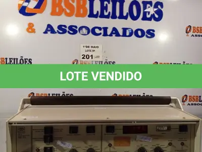 LOTE 201 - 01 APARELHO PARA TESTE DE TRANSMISSÃO PARKS TSP-312. (NO ESTADO, LEILÃO NÃO TEM GARANTIA E NEM DEVOLUÇÃO, SUJEITO A POSSÍVEIS AVARIAS VISÍVEIS/OCULTAS E/OU AUSÊNCIA DE COMPONENTES).
