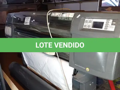 LOTE 534 - 01 PLOTTER MARCA HP MODELO DESIGNJET 1055CM PLUS. (NO ESTADO, LEILÃO NÃO TEM GARANTIA E NEM DEVOLUÇÃO, SUJEITO A POSSÍVEIS AVARIAS VISÍVEIS/OCULTAS E/OU AUSÊNCIA DE COMPONENTES).