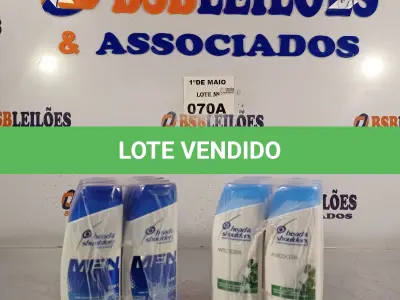 LOTE 070 - 06 FRASCOS DE SHAMPOO ANTICOCEIRA E 06 FRASCOS DE SHAMPOO ANTICASPA MEN HEAD&SHOUDERS 200ML. (NO ESTADO, LEILÃO NÃO TEM GARANTIA E NEM DEVOLUÇÃO, SUJEITO A POSSÍVEIS AVARIAS VISÍVEIS/OCULTAS E/OU AUSÊNCIA DE COMPONENTES).