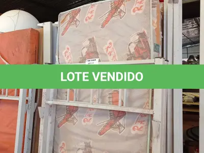 LOTE 590 - 01 CAMA BELICHE EM METAL. (NO ESTADO, LEILÃO NÃO TEM GARANTIA E NEM DEVOLUÇÃO, SUJEITO A POSSÍVEIS AVARIAS VISÍVEIS/OCULTAS E/OU AUSÊNCIA DE COMPONENTES).