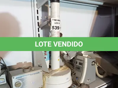 LOTE 539 - 01 LOTE COM VÁRIOS EQUIPAMENTOS DE LABORATÓRIO MARCAS E MODELOS DIVERSOS. (NO ESTADO, LEILÃO NÃO TEM GARANTIA E NEM DEVOLUÇÃO, SUJEITO A POSSÍVEIS AVARIAS VISÍVEIS/OCULTAS E/OU AUSÊNCIA DE COMPONENTES).
