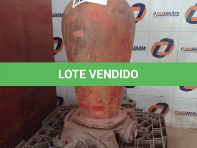 LOTE 583 - 01 CARNEIRO HIDRÁULICO MARUMBI Nº5(NO ESTADO, LEILÃO NÃO TEM GARANTIA E NEM DEVOLUÇÃO, SUJEITO A POSSÍVEIS AVARIAS VISÍVEIS/OCULTAS E/OU AUSÊNCIA DE COMPONENTES).