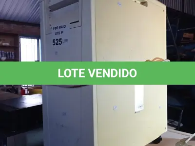 LOTE 525 - 01 AR CONDICIONADO PORTÁTIL MARCA ELGIN 9.000BTU 127V INCOMPLETO. (NO ESTADO, LEILÃO NÃO TEM GARANTIA E NEM DEVOLUÇÃO, SUJEITO A POSSÍVEIS AVARIAS VISÍVEIS/OCULTAS E/OU AUSÊNCIA DE COMPONENTES).