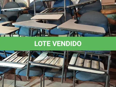 LOTE 508 - 10 CADEIRAS DE AUDITÓRIO. (NO ESTADO, LEILÃO NÃO TEM GARANTIA E NEM DEVOLUÇÃO, SUJEITO A POSSÍVEIS AVARIAS VISÍVEIS/OCULTAS E/OU AUSÊNCIA DE COMPONENTES).